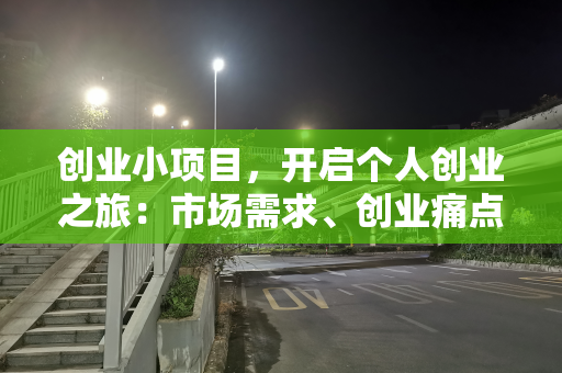 创业小项目，开启个人创业之旅：市场需求、创业痛点与特色分析