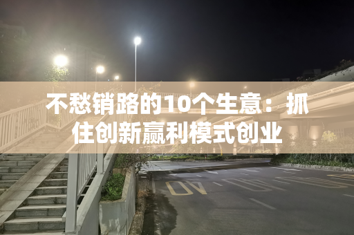 不愁销路的10个生意：抓住创新赢利模式创业