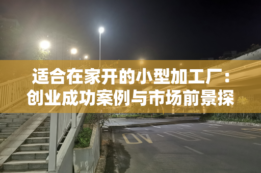 适合在家开的小型加工厂：创业成功案例与市场前景探讨