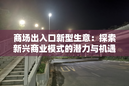 商场出入口新型生意：探索新兴商业模式的潜力与机遇