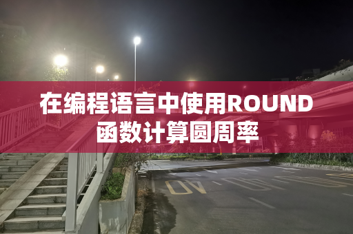 在编程语言中使用ROUND函数计算圆周率