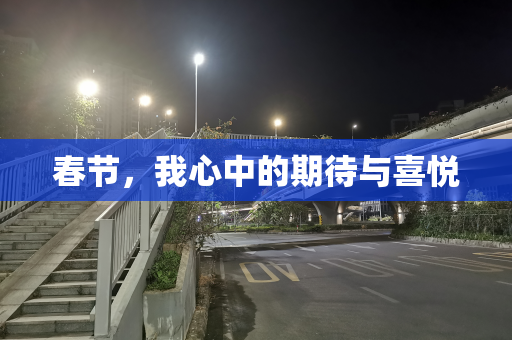 春节，我心中的期待与喜悦
