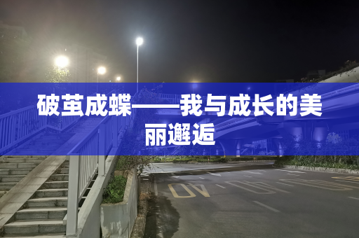 破茧成蝶——我与成长的美丽邂逅