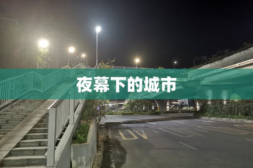夜幕下的城市