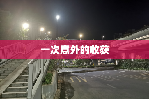 一次意外的收获