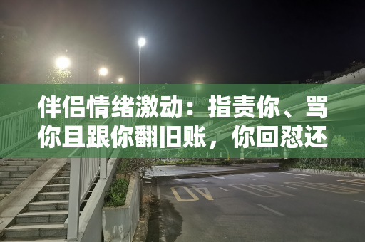 伴侣情绪激动：指责你、骂你且跟你翻旧账，你回怼还是冷静