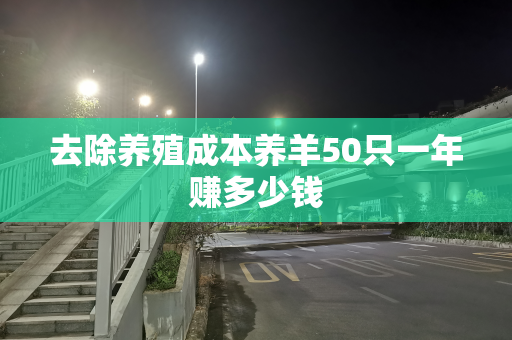 去除养殖成本养羊50只一年赚多少钱