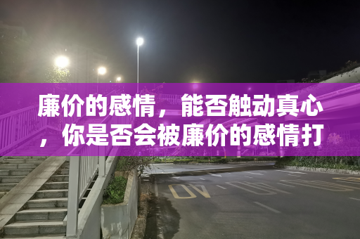 廉价的感情，能否触动真心，你是否会被廉价的感情打动？