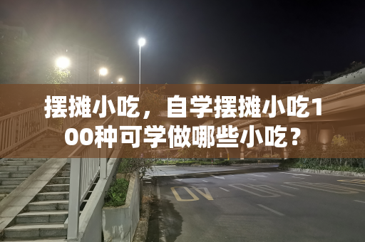 摆摊小吃，自学摆摊小吃100种可学做哪些小吃？