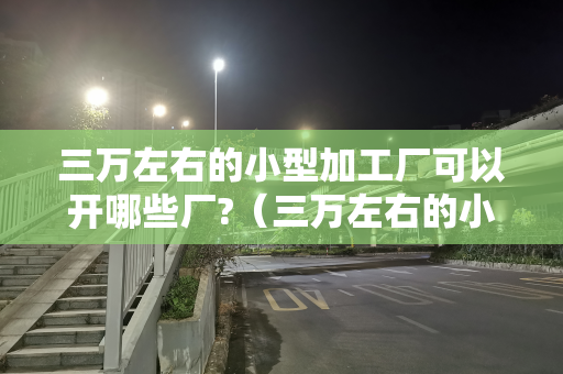 三万左右的小型加工厂可以开哪些厂?（三万左右的小型加工厂可以开哪些厂子）