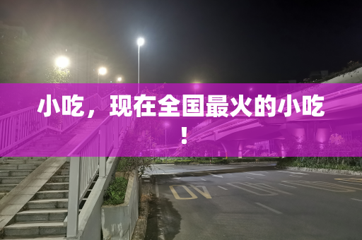 小吃，现在全国最火的小吃！