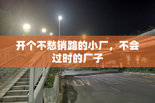 开个不愁销路的小厂，不会过时的厂子