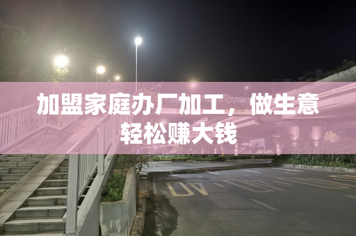 加盟家庭办厂加工，做生意轻松赚大钱