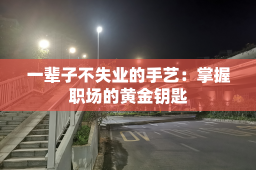 一辈子不失业的手艺：掌握职场的黄金钥匙