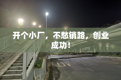 开个小厂，不愁销路，创业成功！